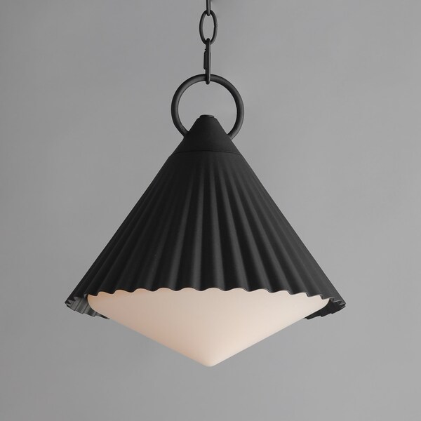 Odette 13'' Pendant, Black